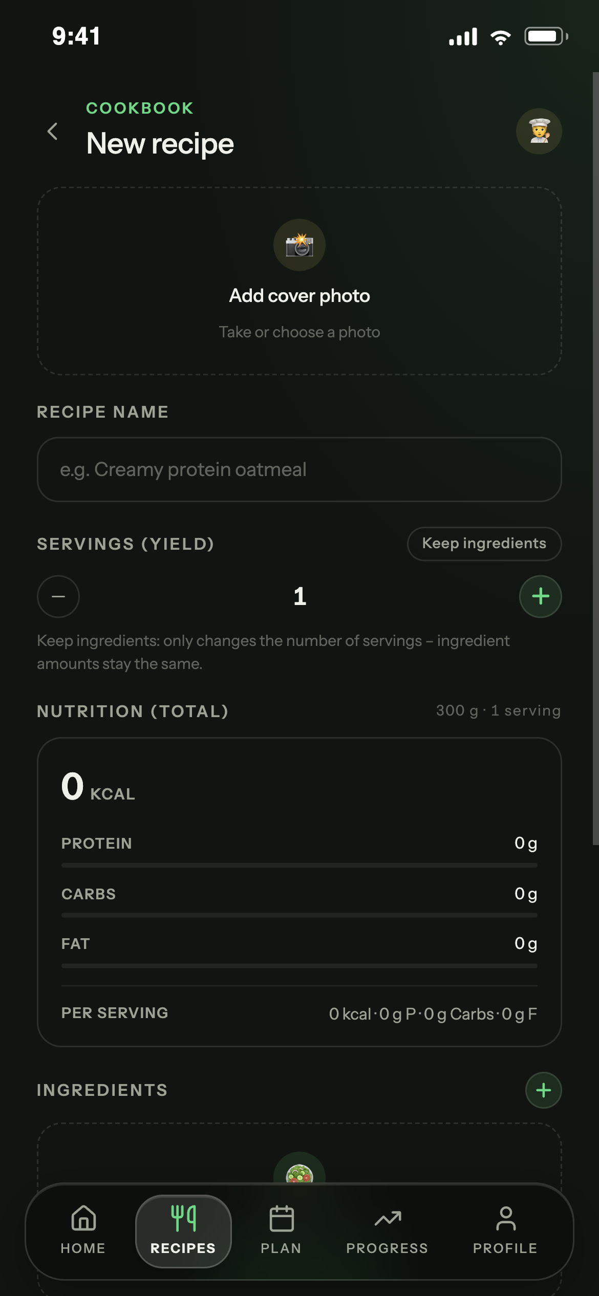 KI-Rezept erstellen